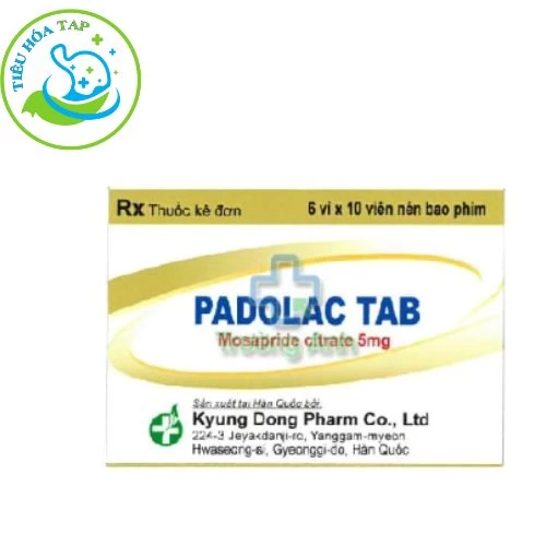 Padolac Tab - Hộp x 60 viên